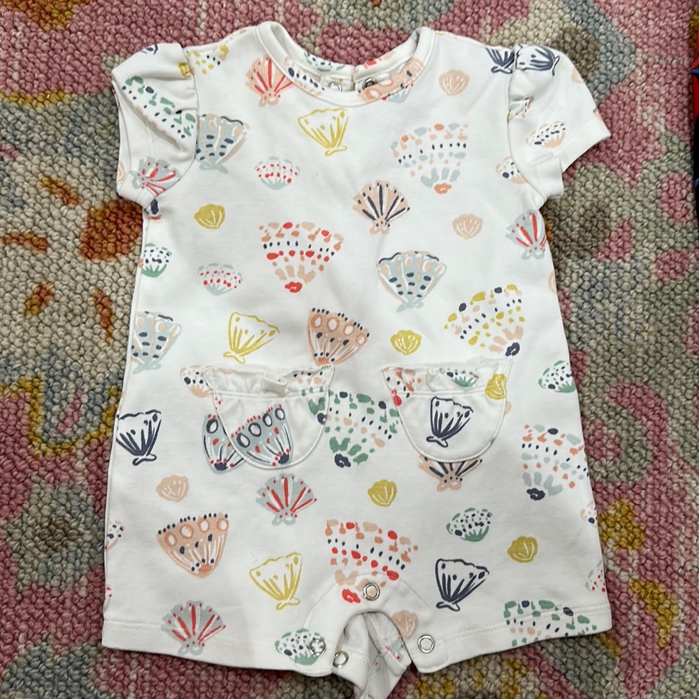 Pehr Girls Short Onsie